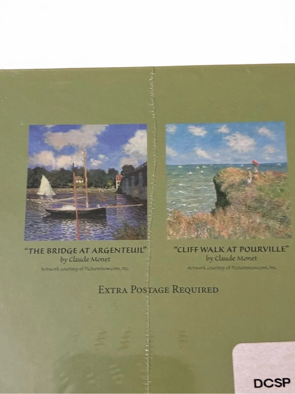 VTG American Greetings Designers Collection Claude Monet Note Cards Boxed Set